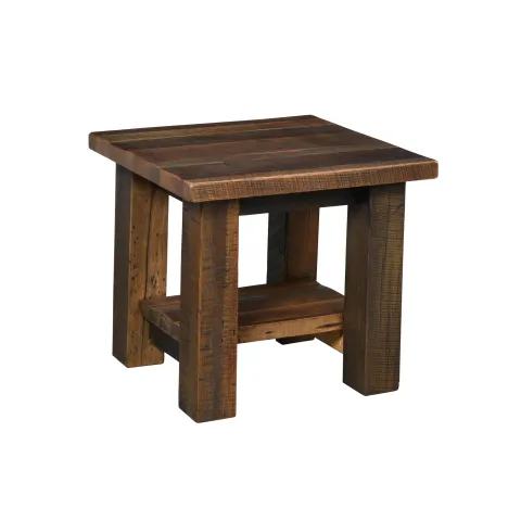 Kingston End Table with Shelf