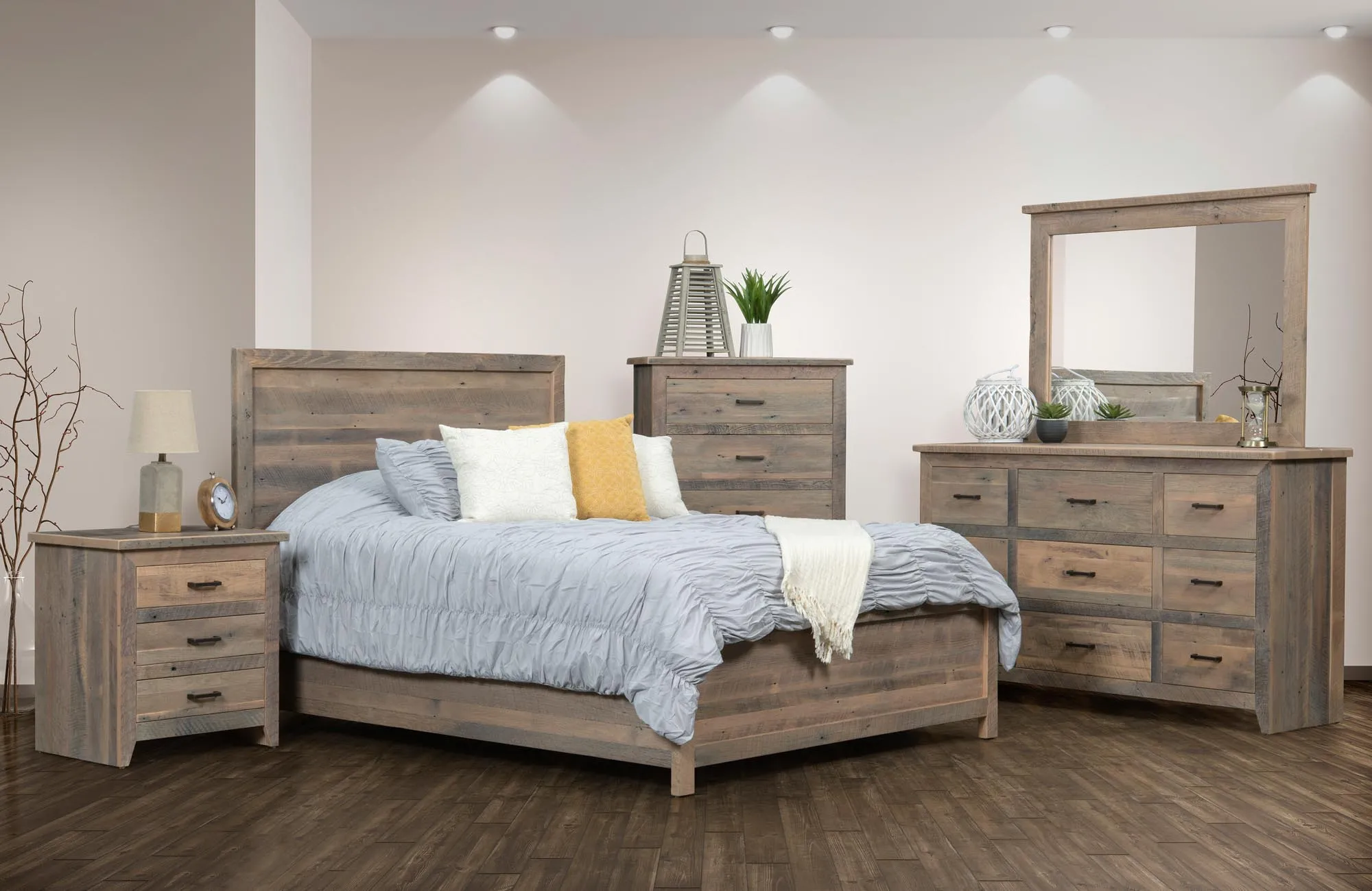 Marlow 5 Pc Gray Queen Bedroom Set - Rooms To Go