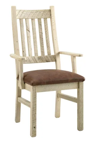 Farmhouse Arm Chair Upholstered