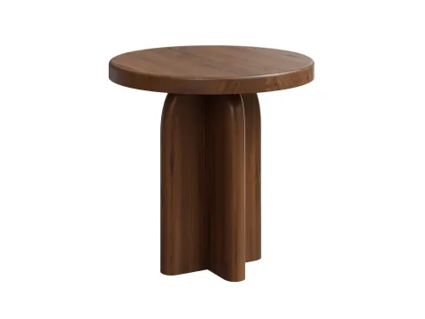 Urban Barnwood-Durham-22in End Table-Rustic Walnut Natural