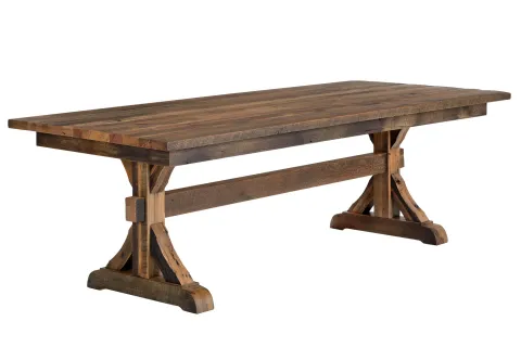 Urban Barnwood Bristol Solid Top Table