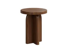 Urban Barnwood-Durham-18in End Table-Rustic Walnut Natural