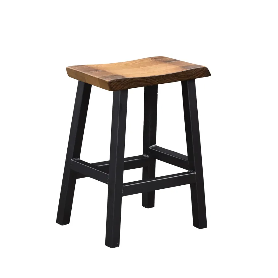 Metal-Base-Scooped-Bar-Stool