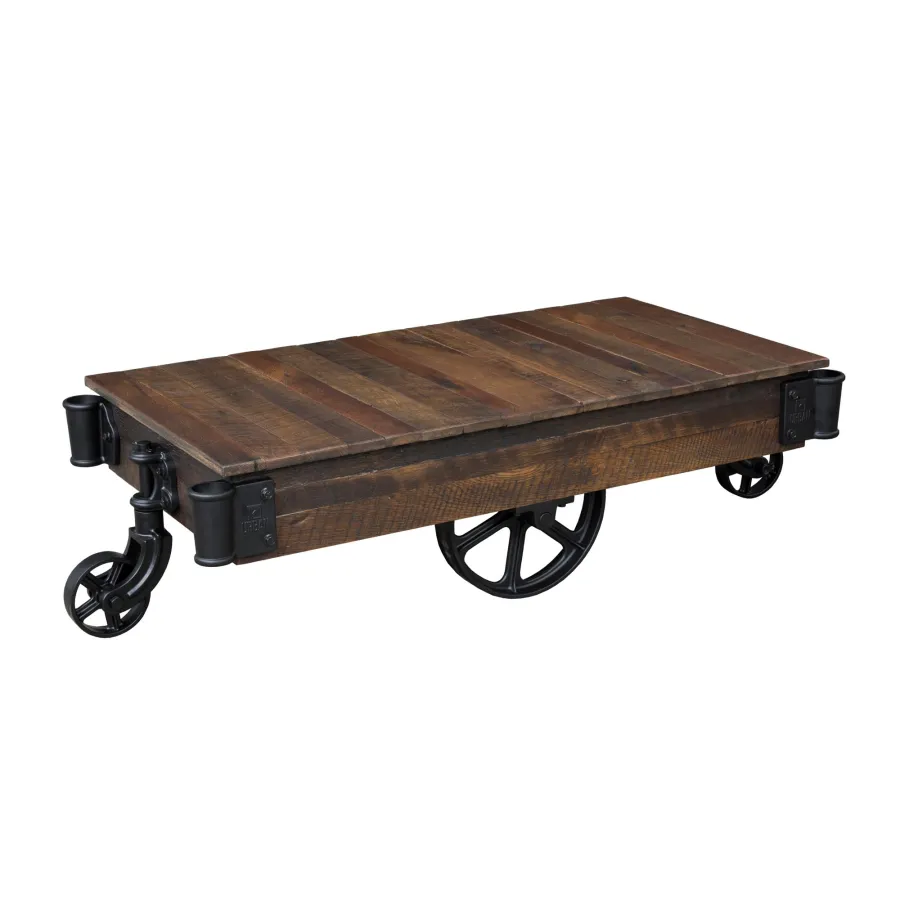 Urban Railroad Cart Coffee Table